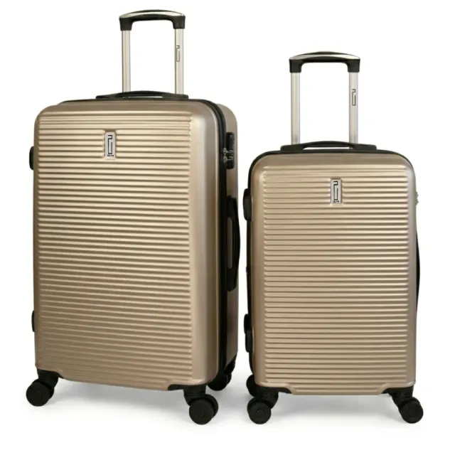 CELIMS Set 2 Valigie ABS 55cm+65cm Cabina Stiva