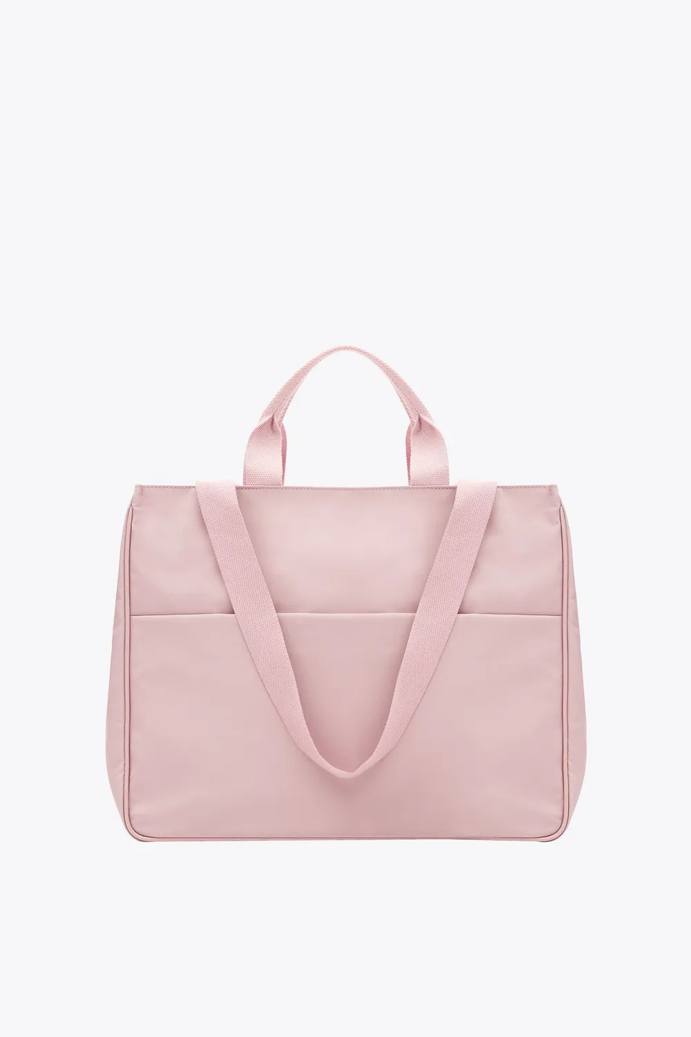Beis East To West tote bag rosa Atlas da cabina