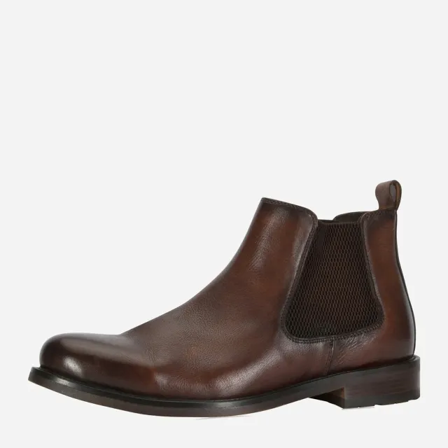 Jekyll & Hide Istanbul Chelsea Boot Uomo Marrone pelle