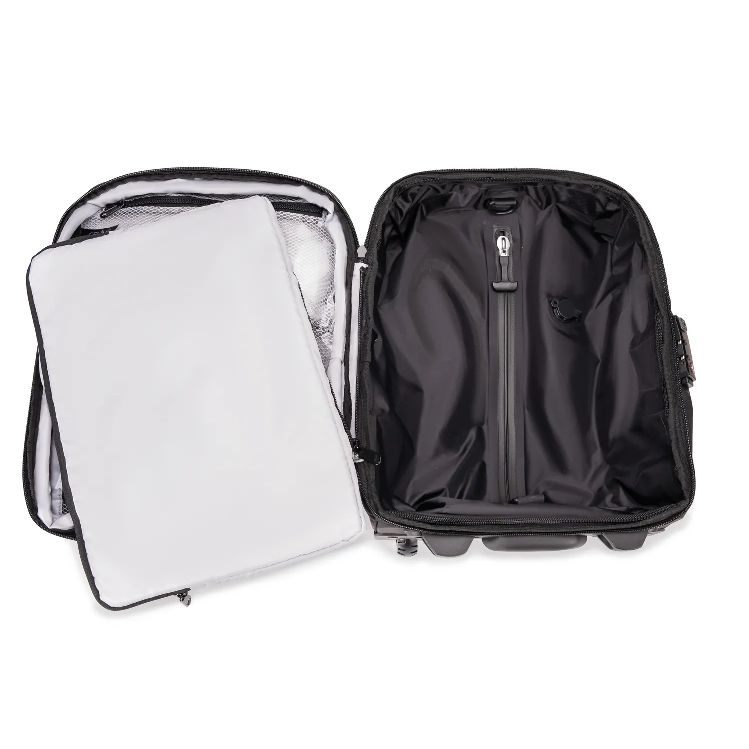 CELIMS AirPlus trolley sottosedile 40x30x20 nero impermeabile