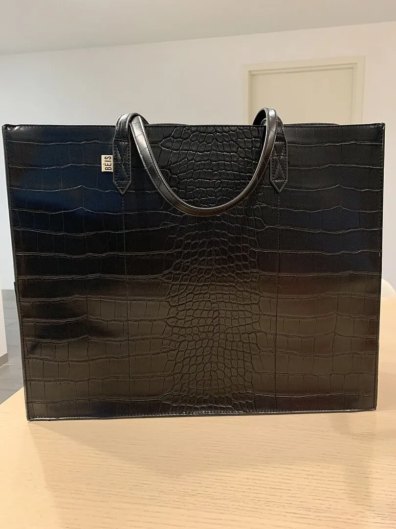 Beis Large Work Tote borsa tote beige