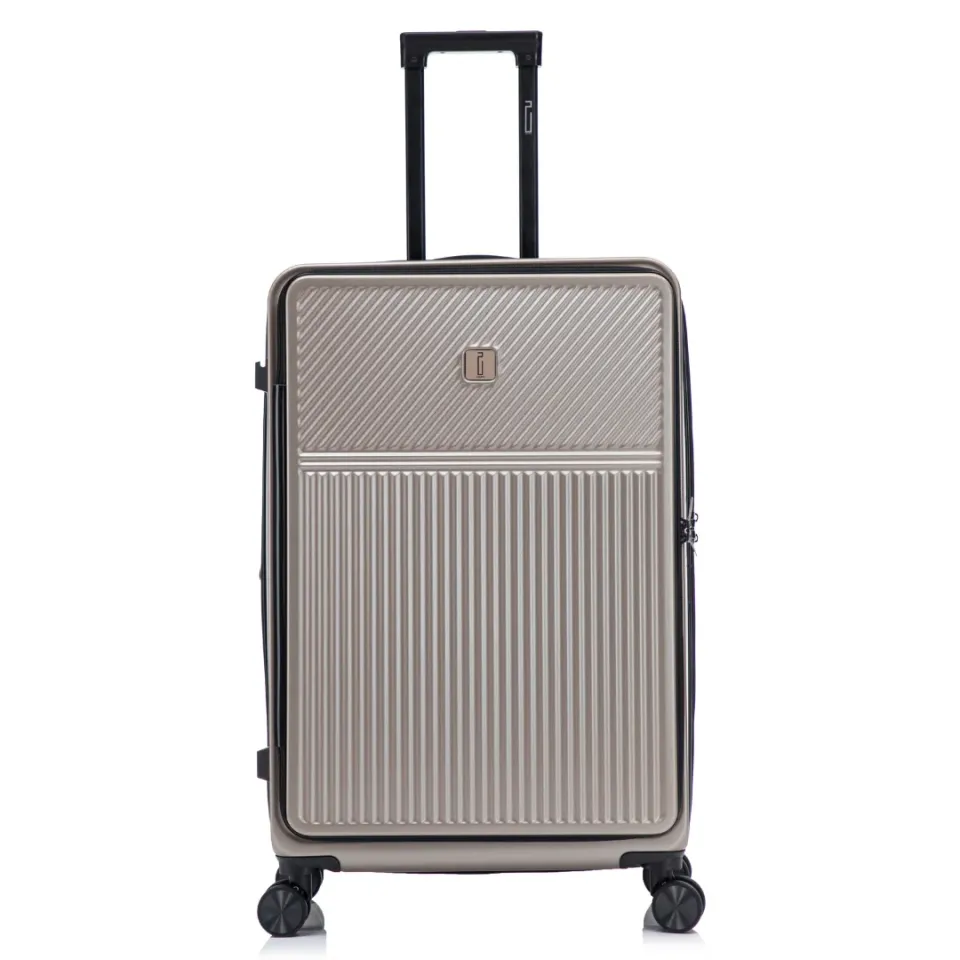 CELIMS Front Opening valigia XL 75 cm champagne TSA