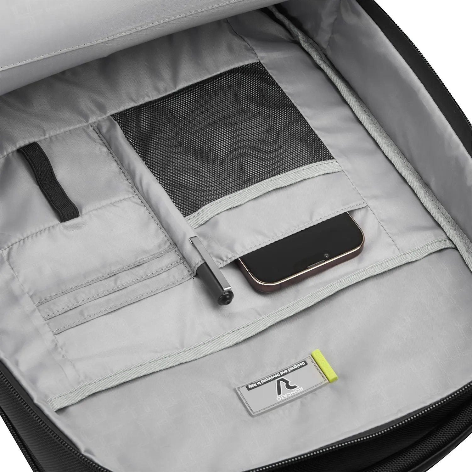 Roncato Trial Zaino Porta PC 15.6 Nero 18 L lavoro