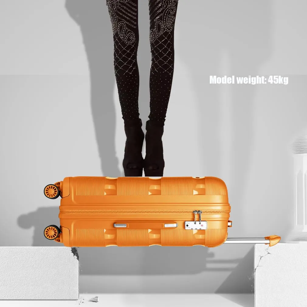 Kono valigia media 65cm rigida arancione 66l