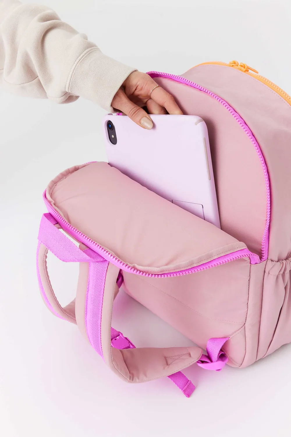 Beis Kids Backpack zaino bambino rosa atlas 2in1