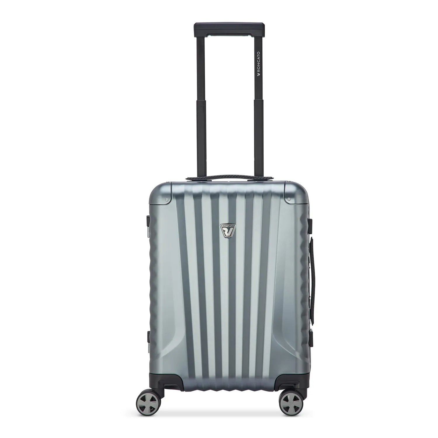 Roncato Uno AL Trolley cabina 55x40x22 Grigio alluminio