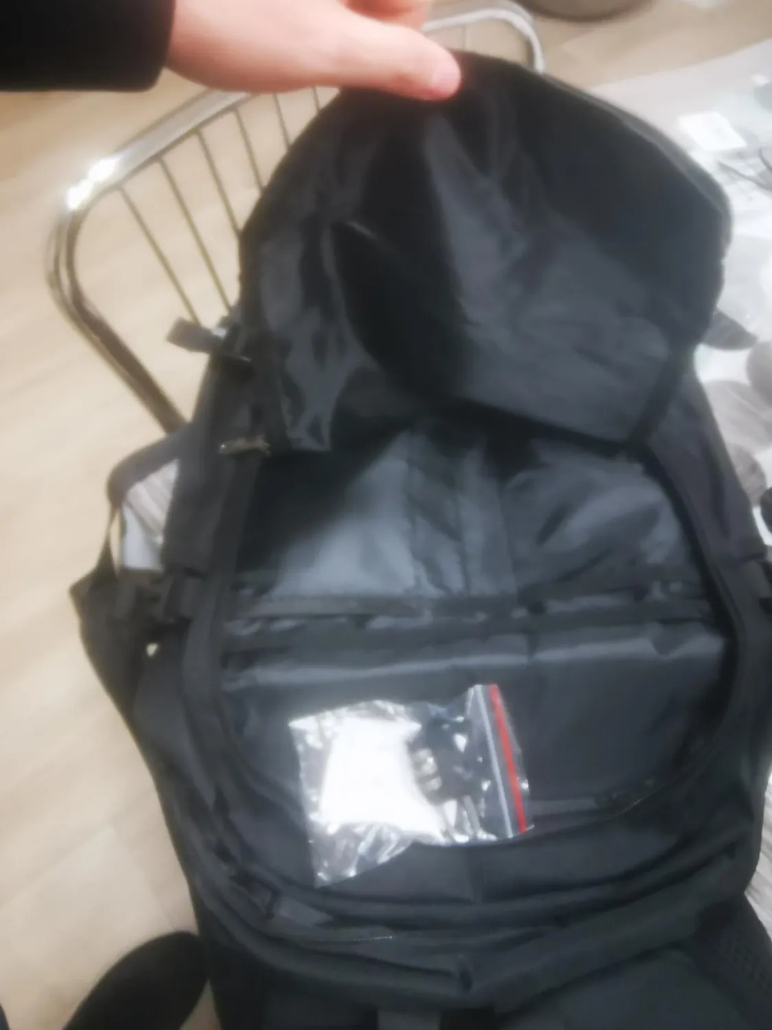 Kono Zaino Porta PC 15,6 Pollici Zaino Nero Antifurto USB