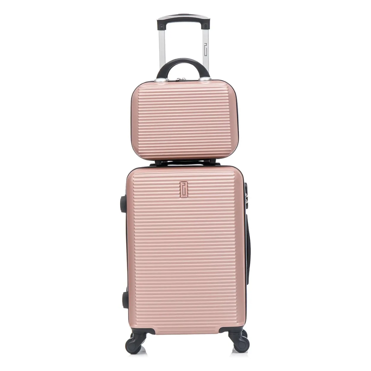 CELIMS Weekend S valigia cabina rigida rosa gold 55 cm + beauty