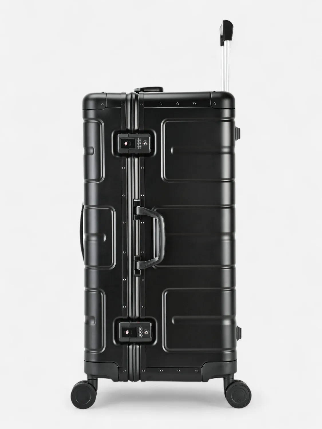 Eminent Athens Trunk bauletto alluminio nero TSA