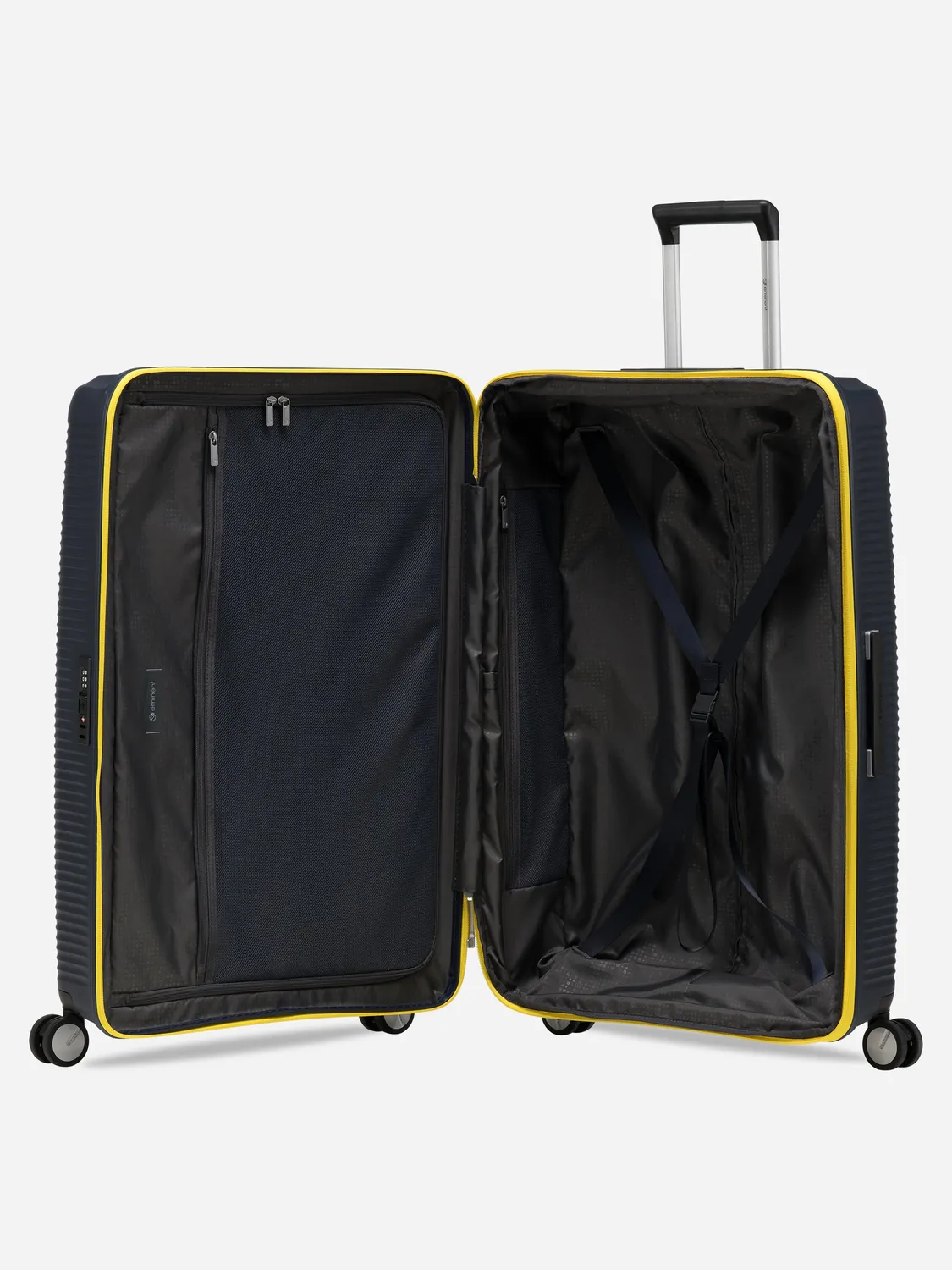 Eminent Finno Set 3 valigie espandibili navy leggere