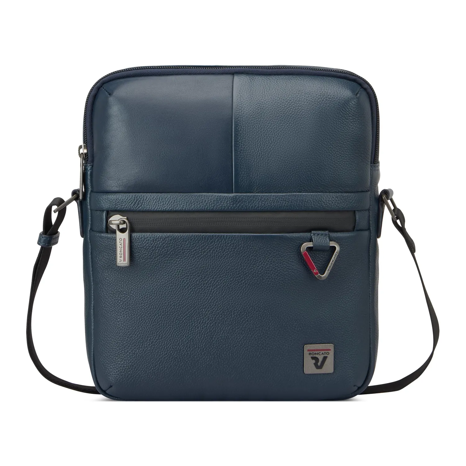 Roncato Trial DLX Borsello Uomo Nero Vera Pelle