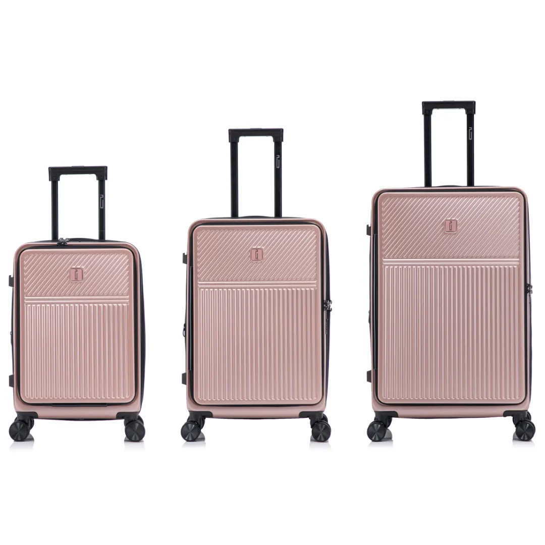 CELIMS Front Opening set 3 trolley 75-65-56 cm espandibili TSA
