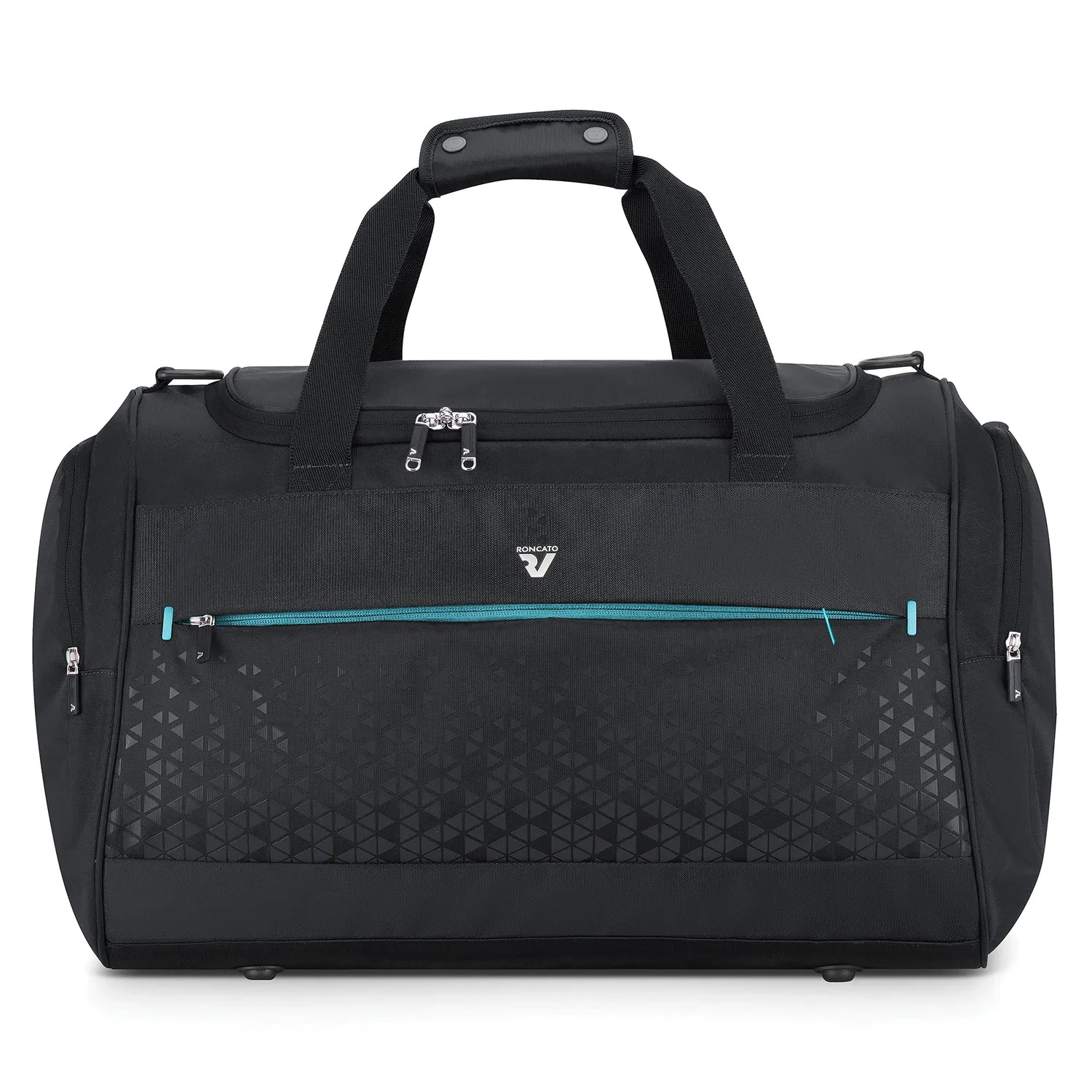 Roncato Crosslite borsone 55x36x30 nero 60L organizer