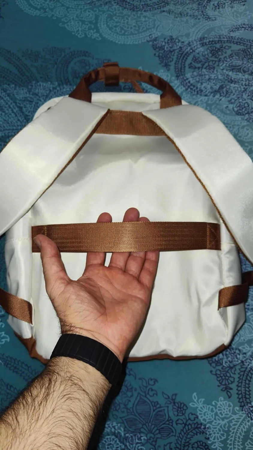 Kono Zaino Porta PC 15,6" Antifurto USB Viola/Marrone