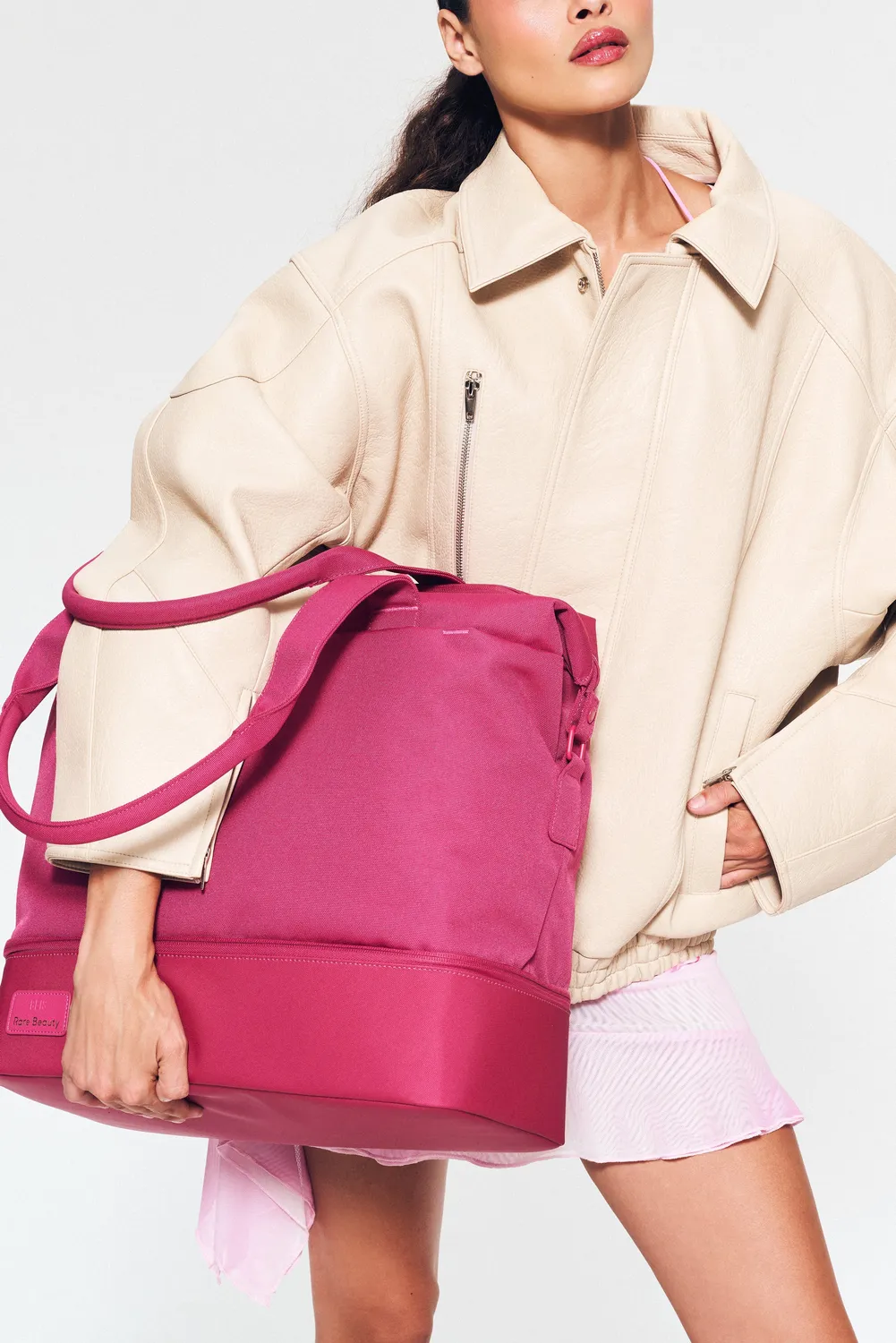 Beis x Rare Mini Weekender borsone Limitless rosa