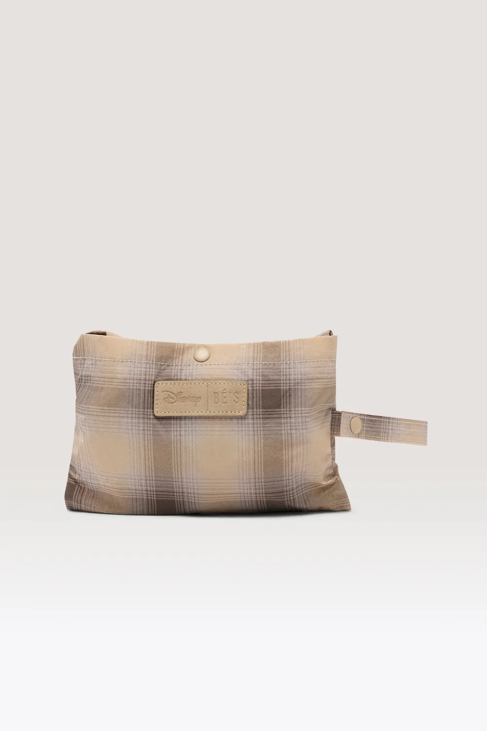 Beis Disney Packable Charm Bag borsa plaid pieghevole