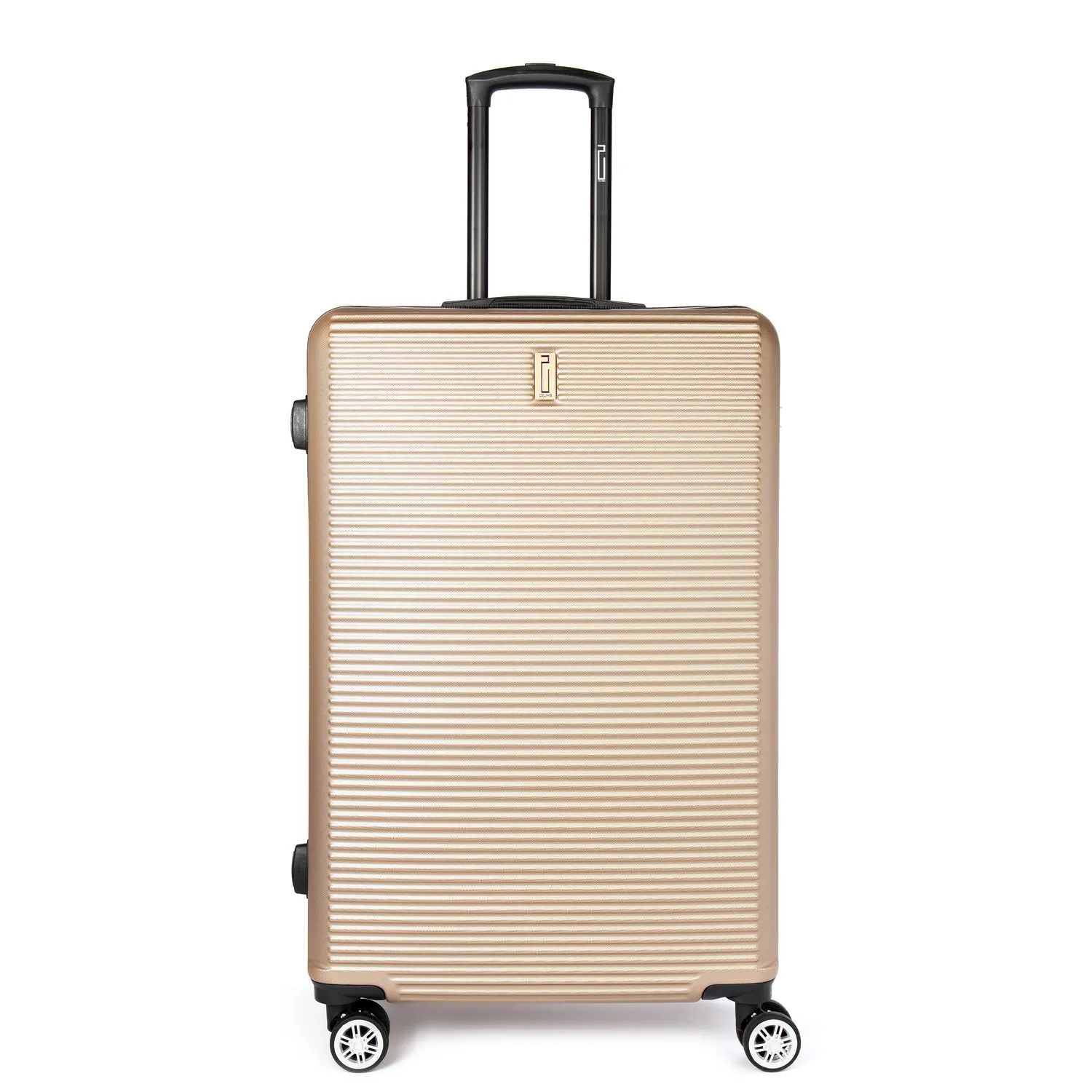 CELIMS Weekend Set 4 Valigie ABS Champagne con Beauty Case