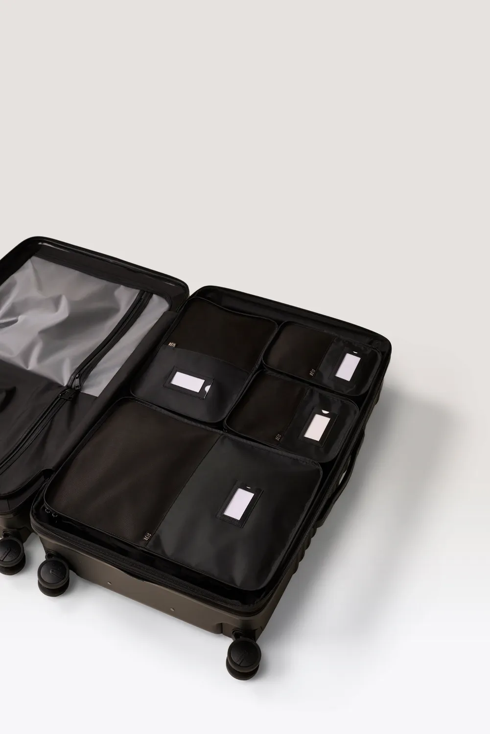 Beis The Packing Cube Large organizer valigia nero