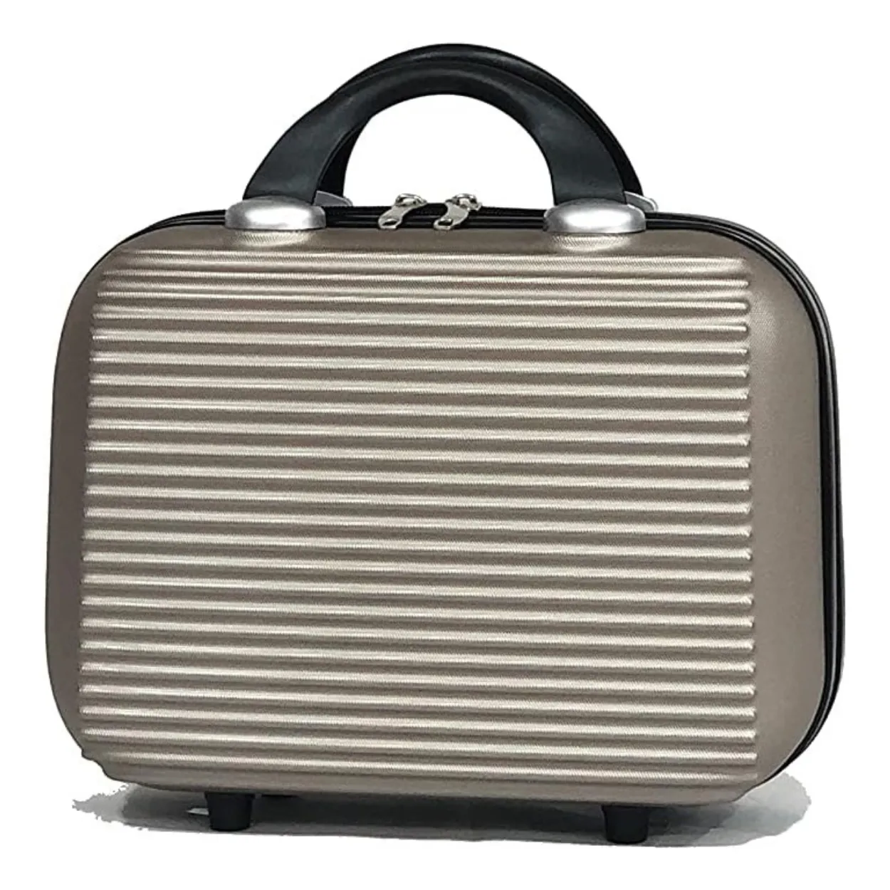 CELIMS Weekend Set 5 Valigie ABS Champagne con Beauty Case