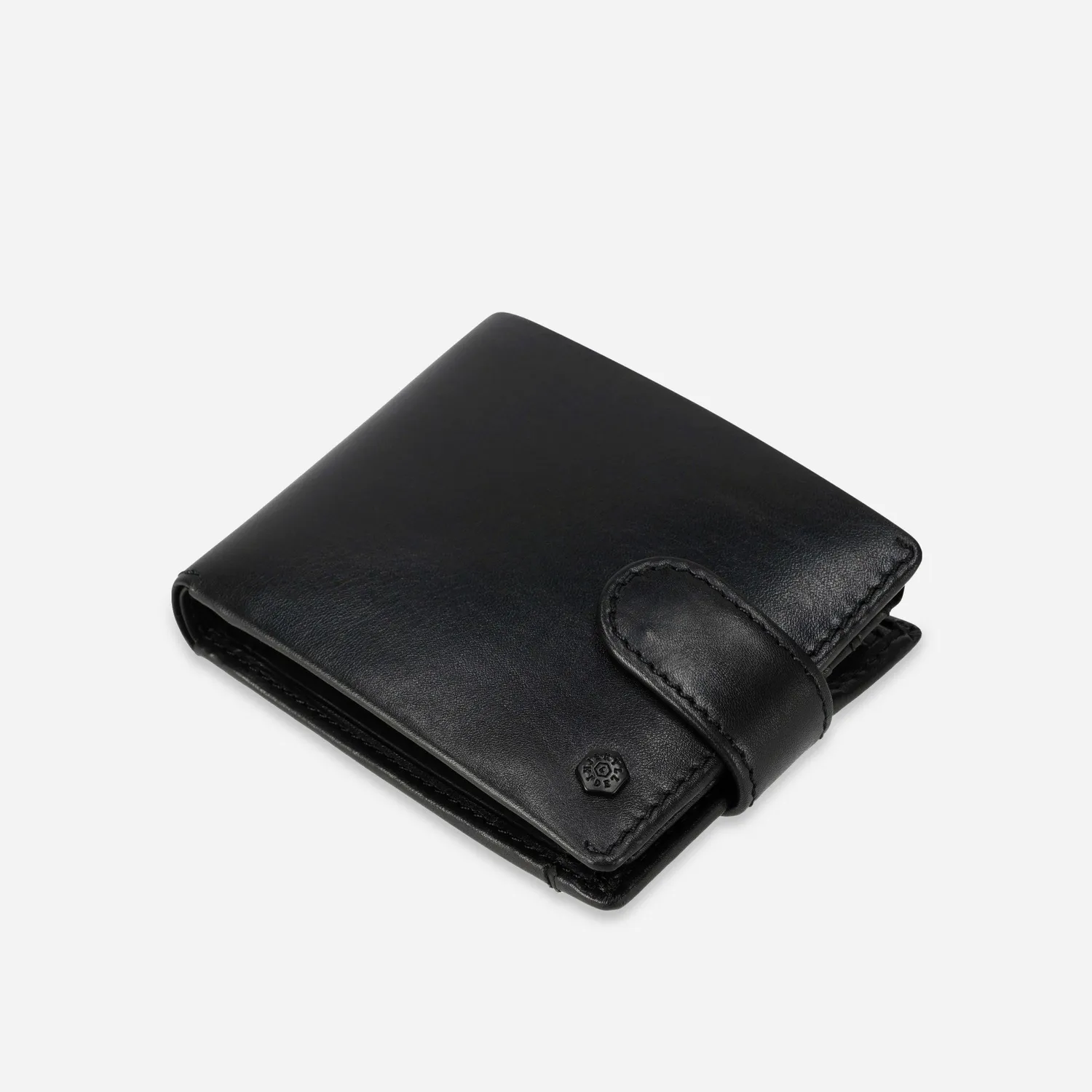 Jekyll Hide Oxford Portafoglio Uomo Nero Pelle Monete