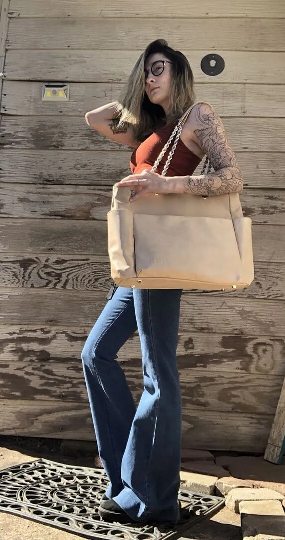Beis Diaper Bag borsa fasciatoio nera con accessori