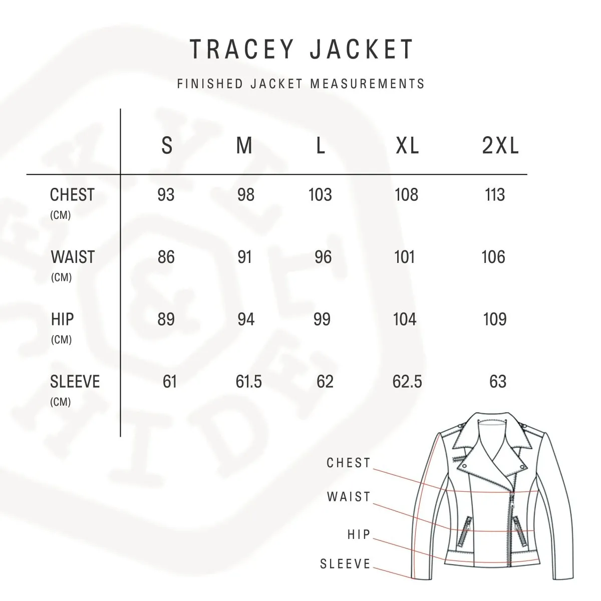 Jekyll & Hide Tracey Biker giacca pelle donna nera
