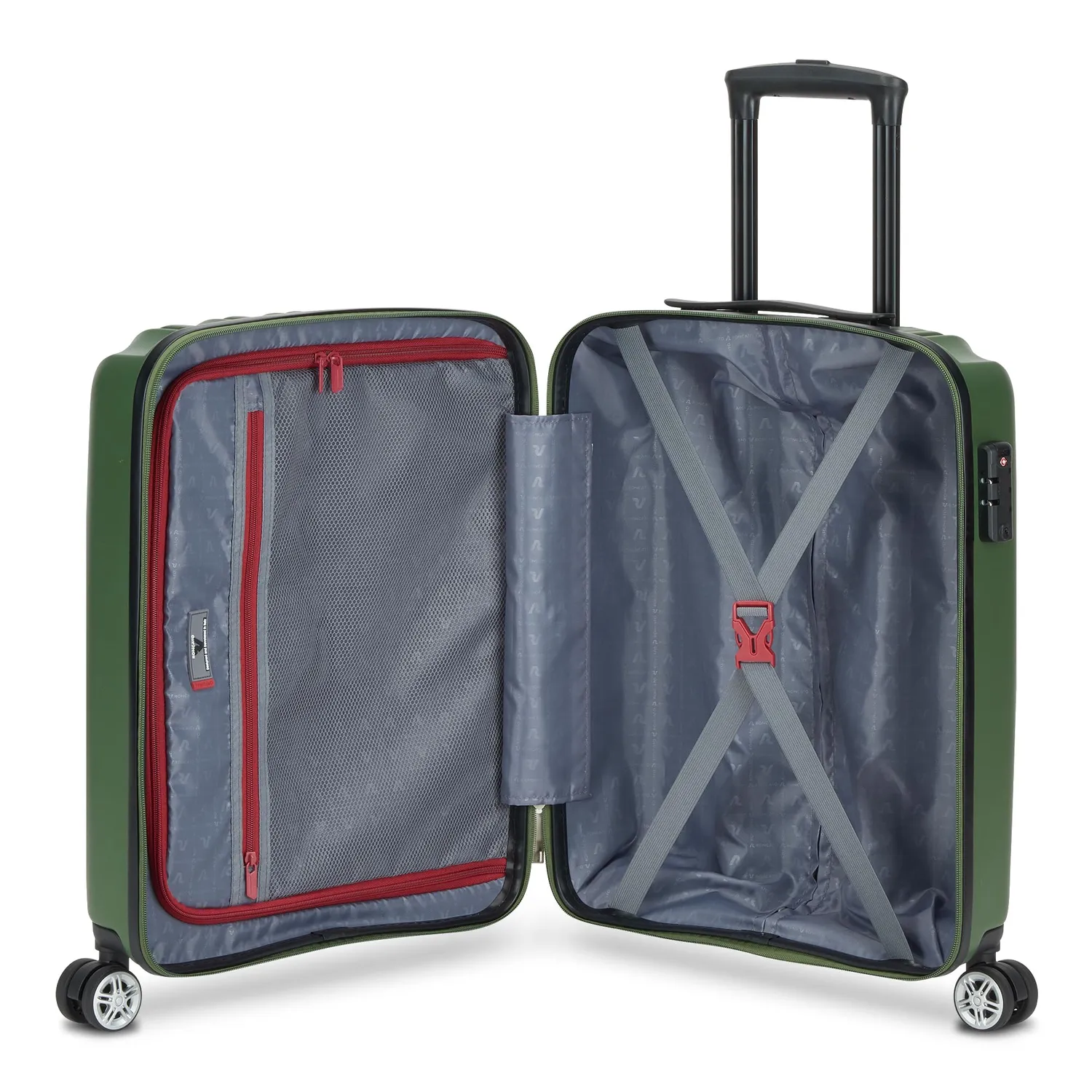 Roncato Element 2.0 trolley cabina 55x40x20 verde militare