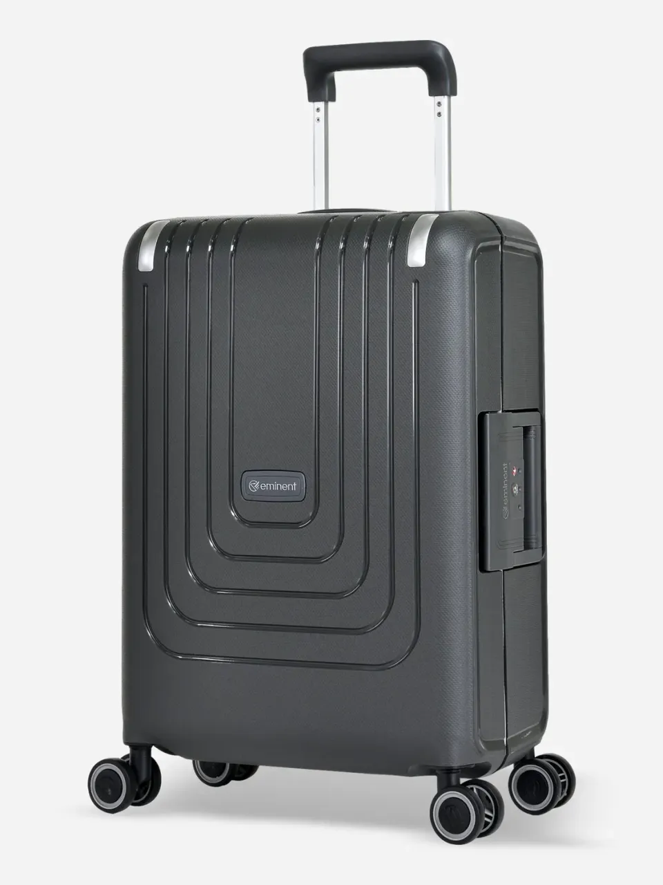 Eminent Vertica Cabina valigia grigio rigida TSA