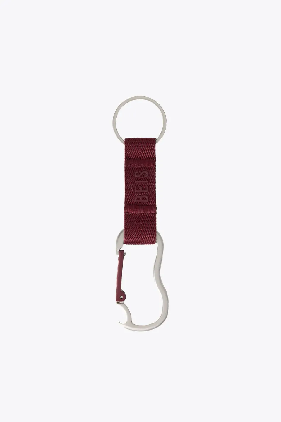 Beis The Carabiner moschettone burgundy