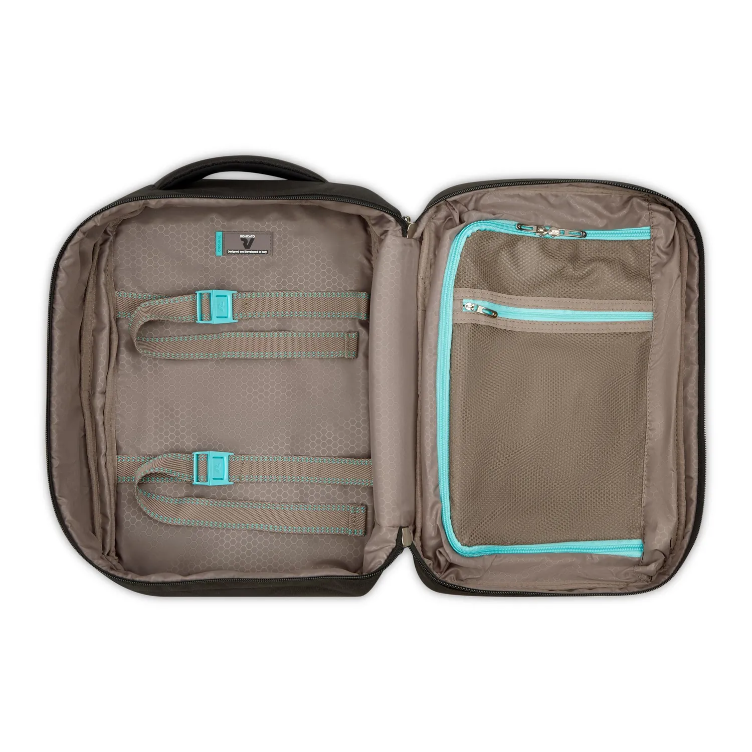 Roncato Smile 2.0 Ryanair zaino 40x25x15 nero espandibile