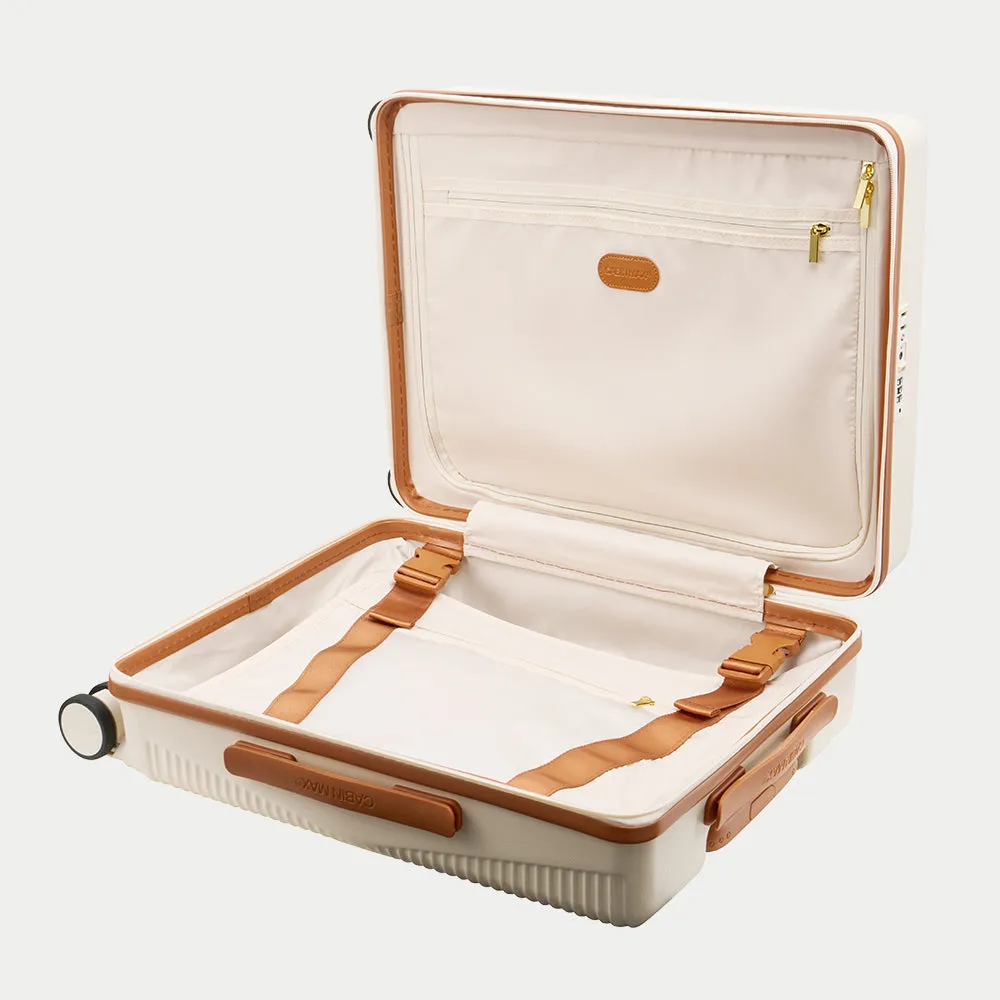 Cabin Max Santa Cruz 40L trolley cabina 55x40x20 perla rigido