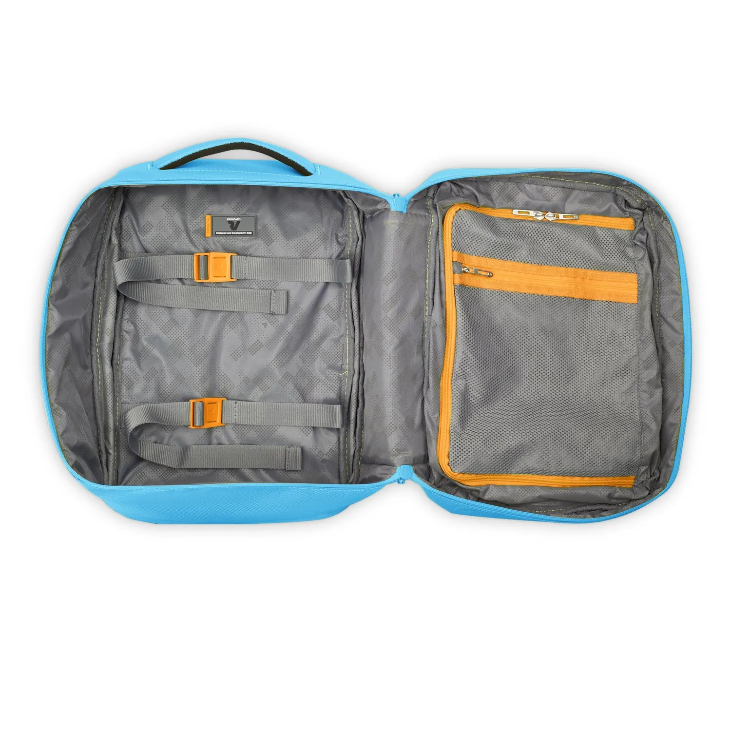 Roncato Ironik 2.0 zaino underseat 40x25x15 sky blu 15L
