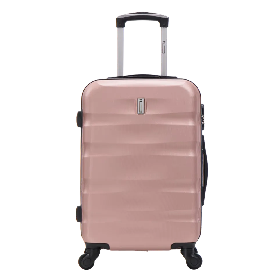CELIMS AeroWave Valigia da Cabina S 55 cm ABS Rose Gold