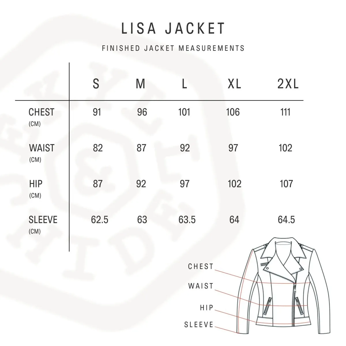 Jekyll & Hide Lisa giacca pelle donna nera M