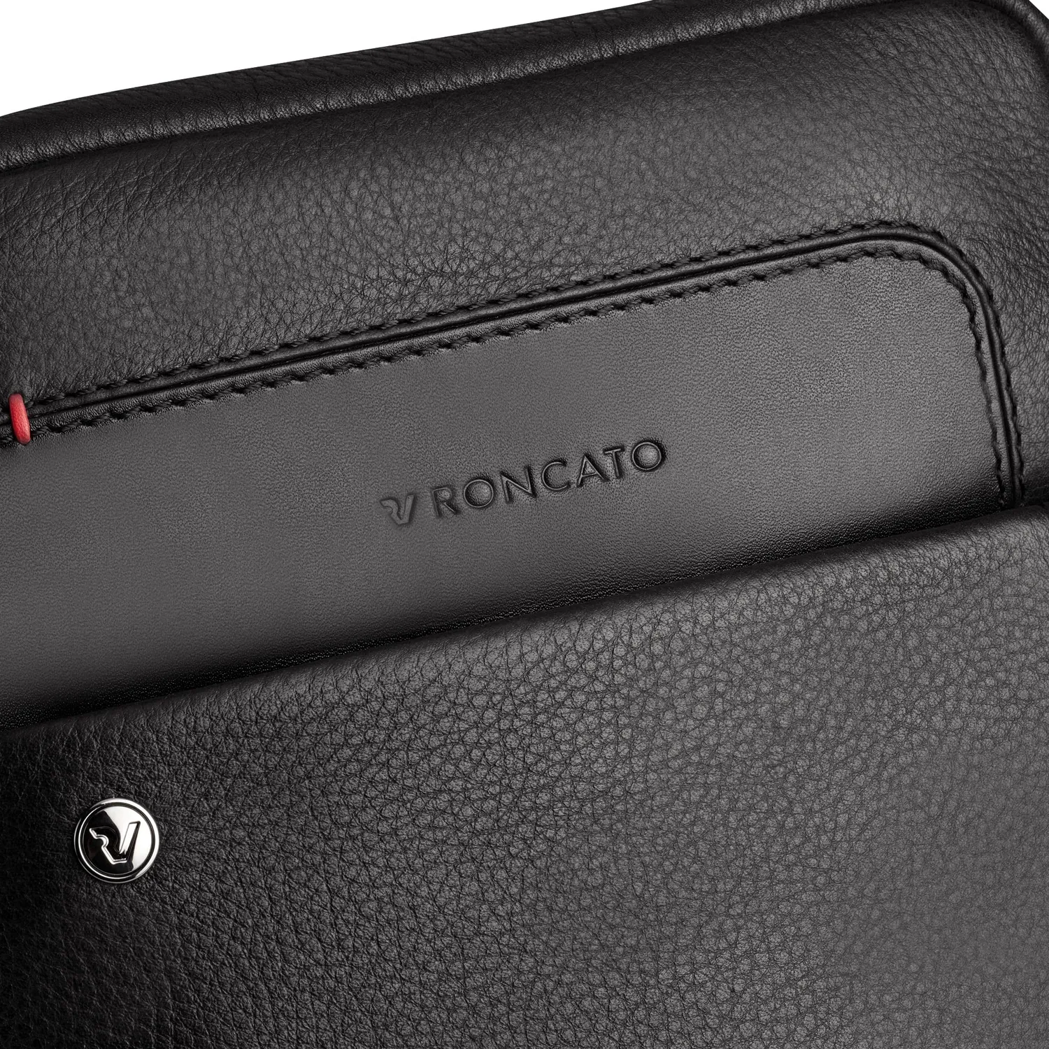 Roncato Alaska borsello uomo Nero vera pelle
