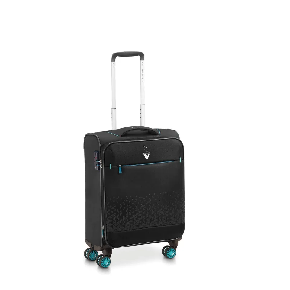 Roncato Crosslite trolley 55x40x20 nero 42 L bagaglio a mano