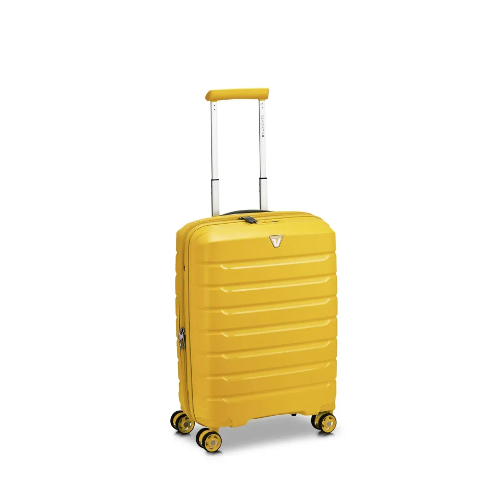 Roncato Butterfly trolley cabina 4 ruote giallo sole