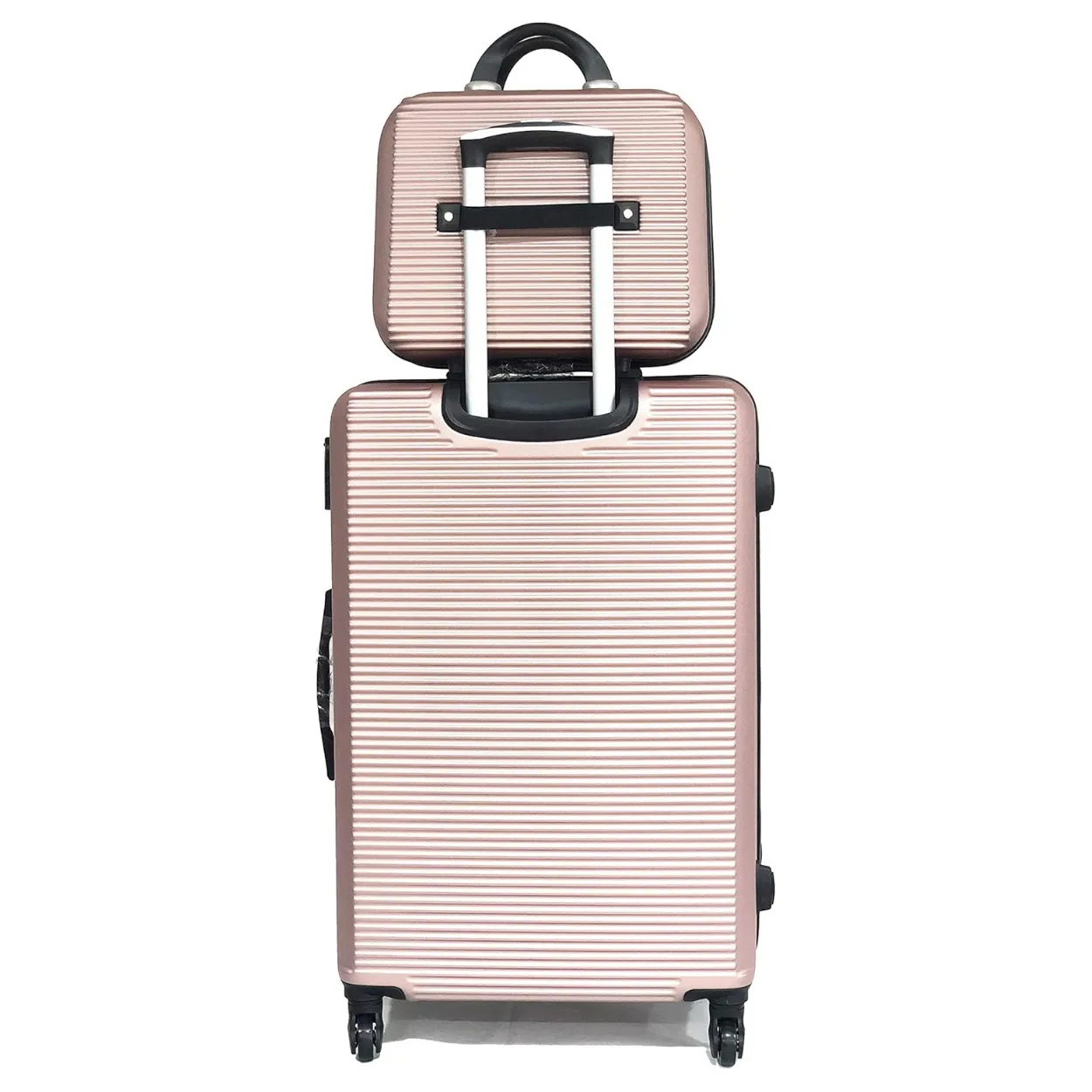CELIMS Weekend XL 75 cm valigia rigida + beauty case rose gold ABS