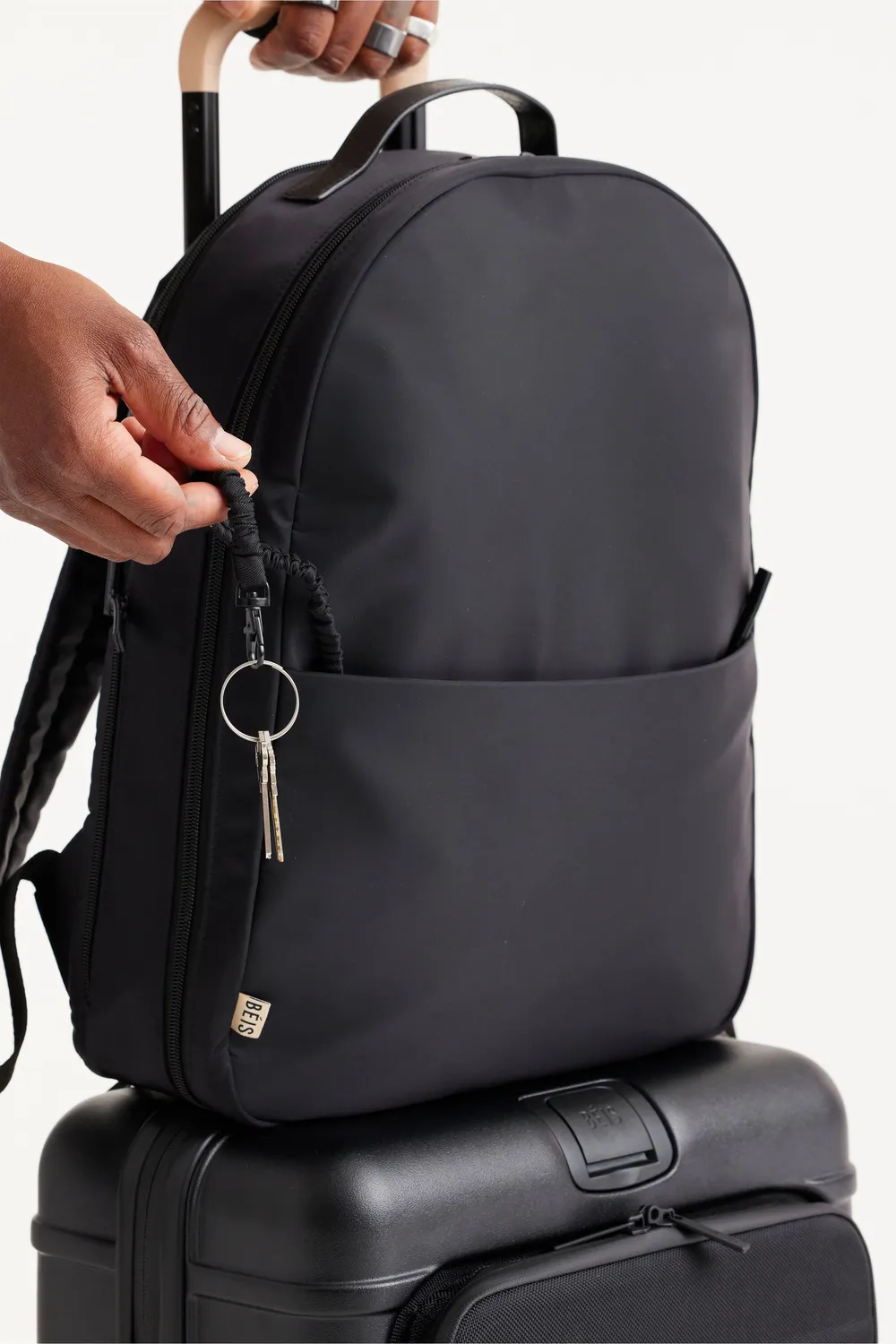 Beis The Commuter Backpack zaino nero PC da viaggio lavoro
