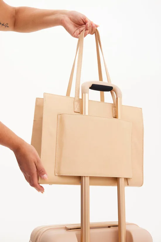 Beis Work Tote borsa lavoro beige vegana