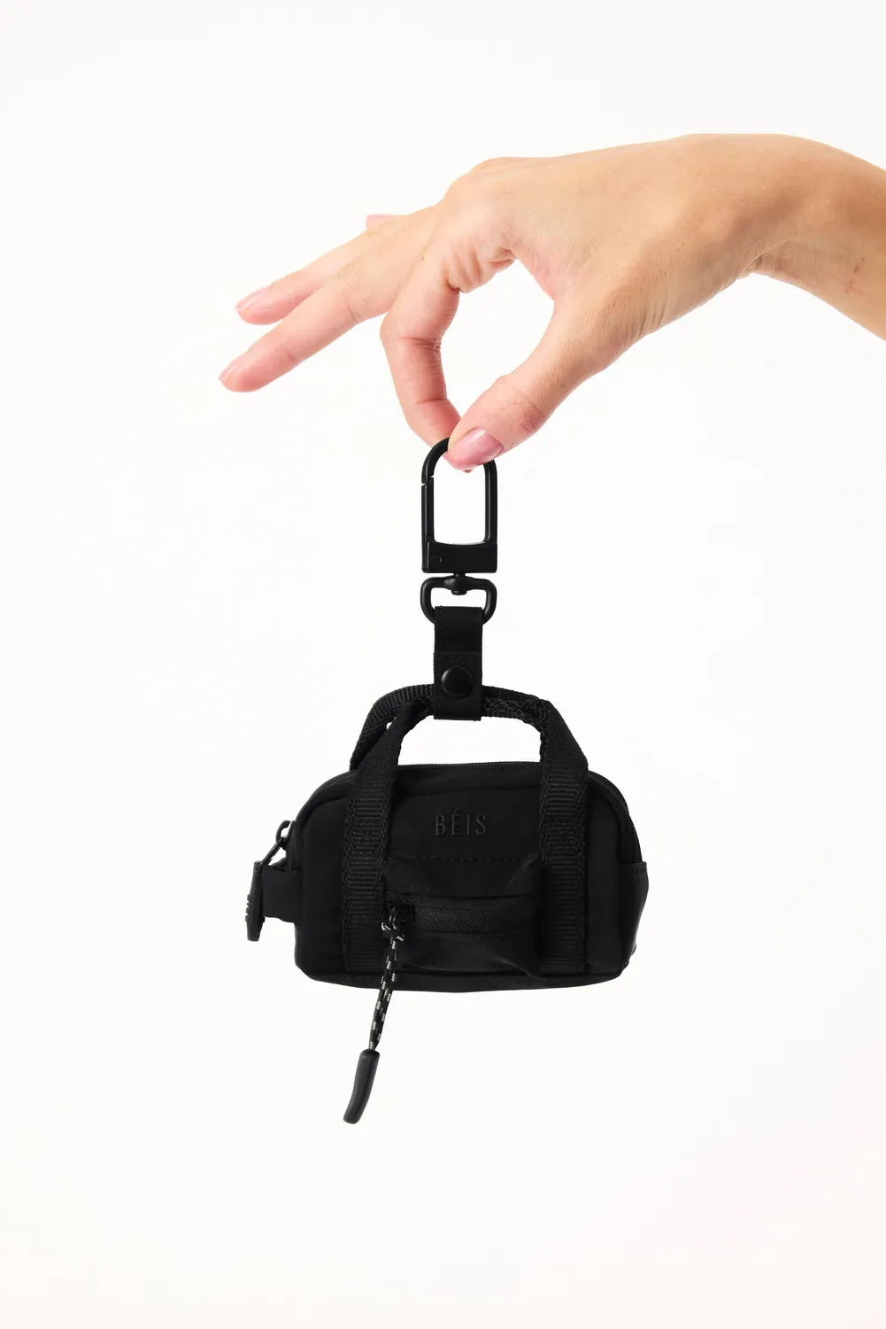 Beis Sport Duffle Charm portachiavi nero