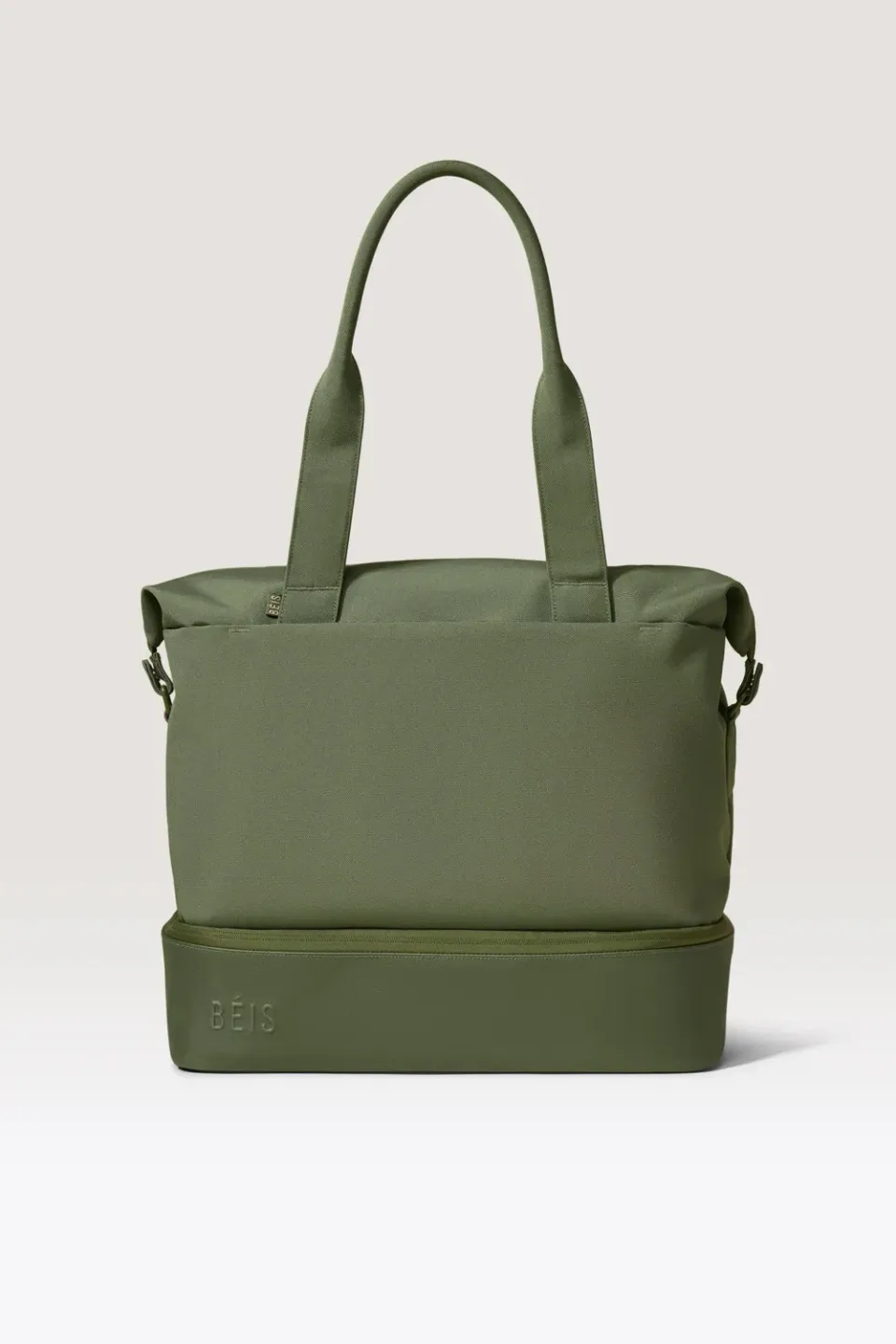 Beis The Mini Weekender borsone Olive canvas