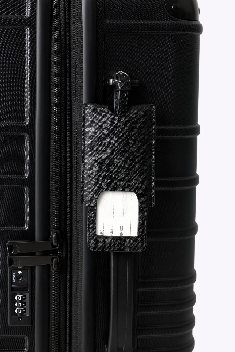 Beis The Luggage Tag etichetta bagaglio nera