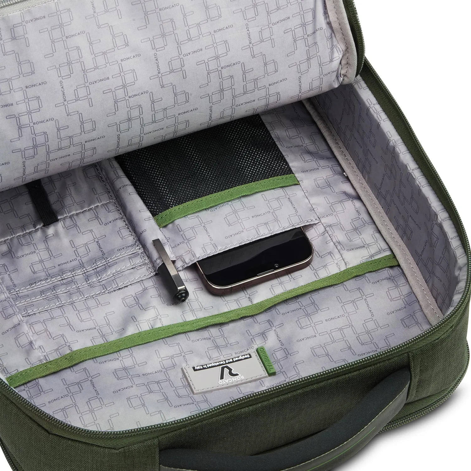 Roncato Trial S zaino lavoro 16 l verde militare PC 14