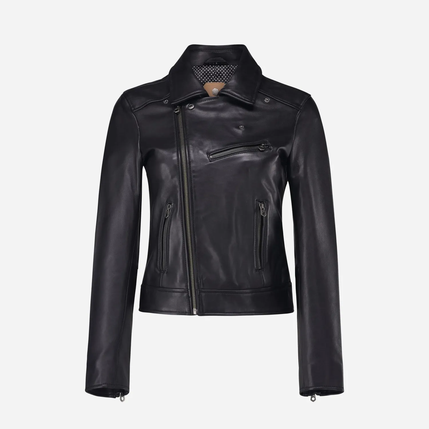 Jekyll & Hide Sophia giubbotto pelle nero donna
