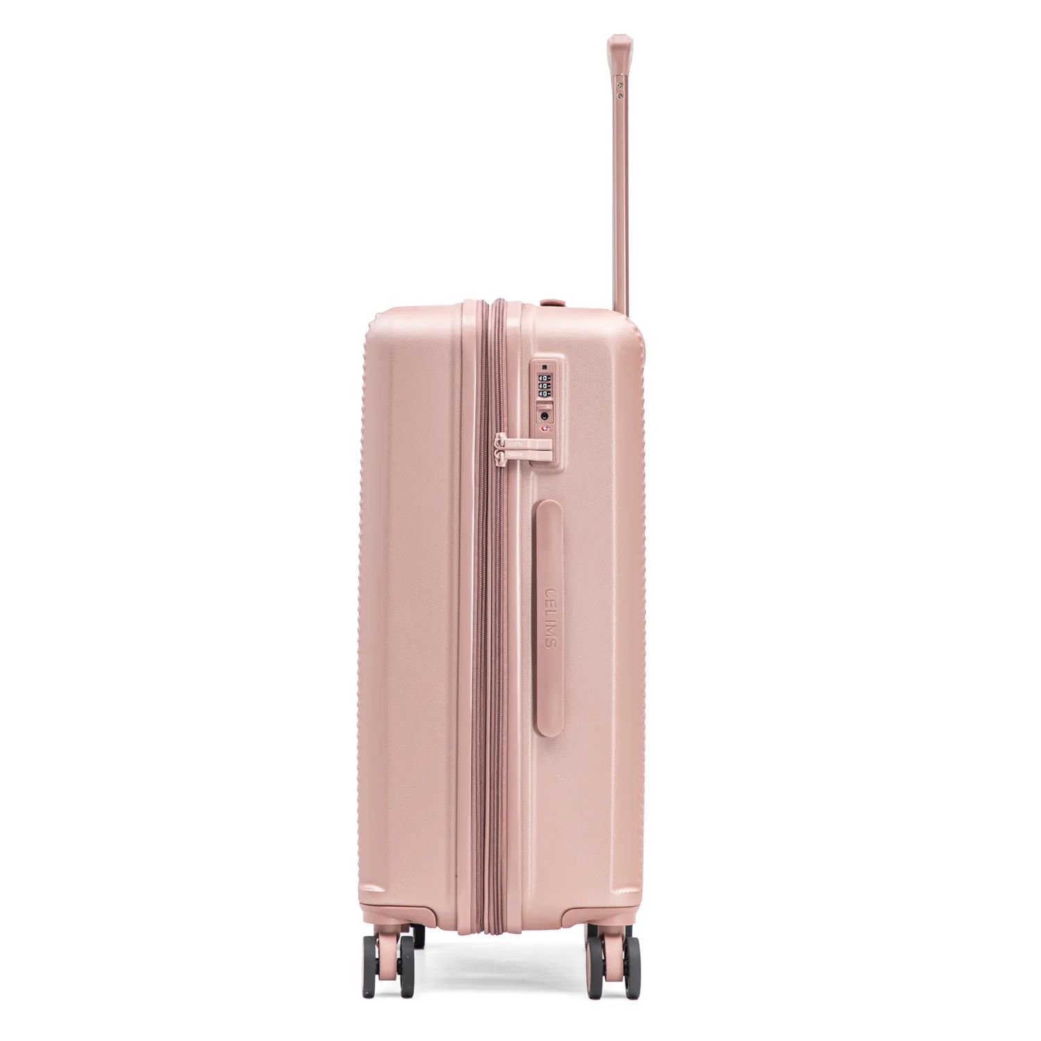 CELIMS Weekend S 55 cm valigia cabina ABS Rose Gold rigida