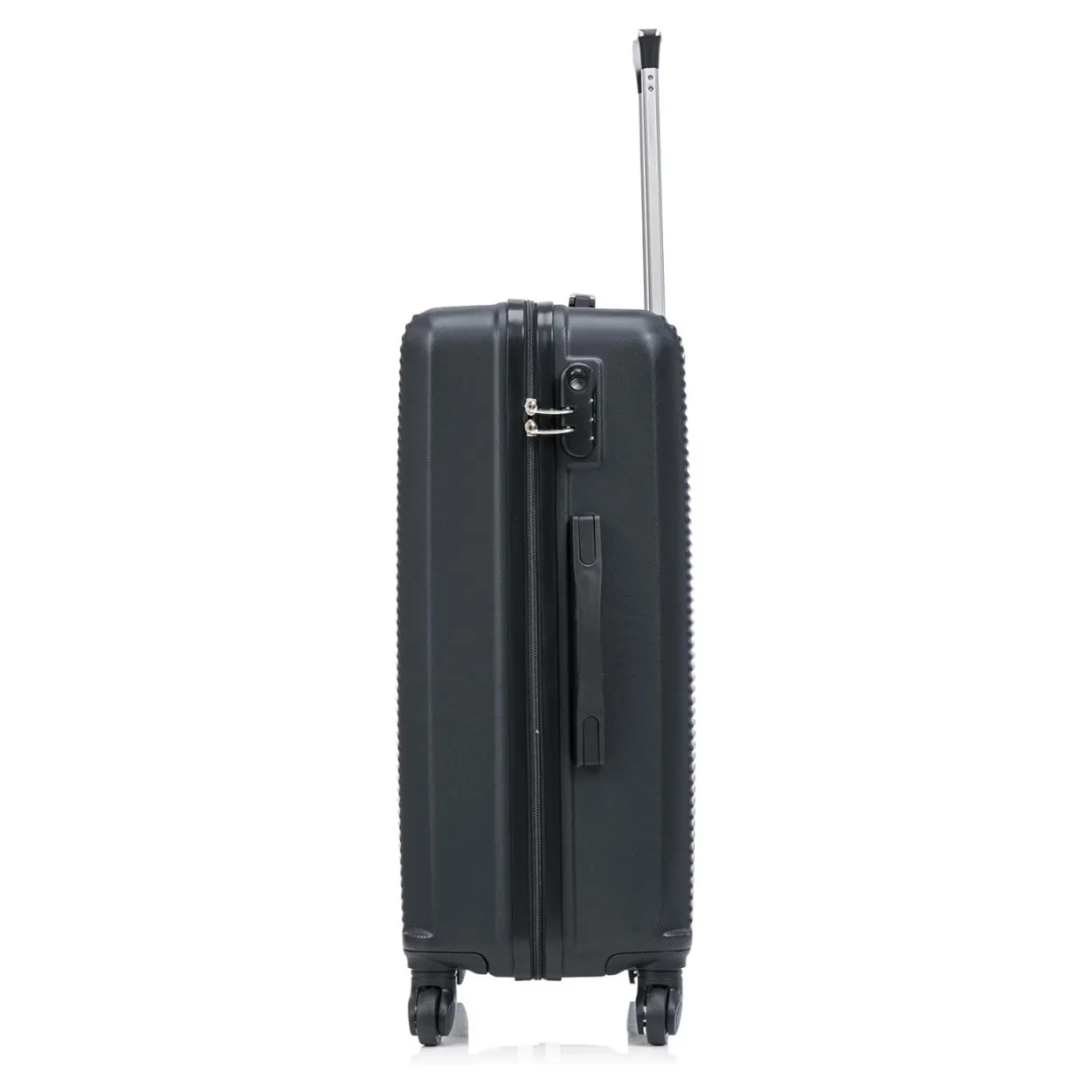 CELIMS Weekend XL 75cm valigia stiva nera in ABS 23kg