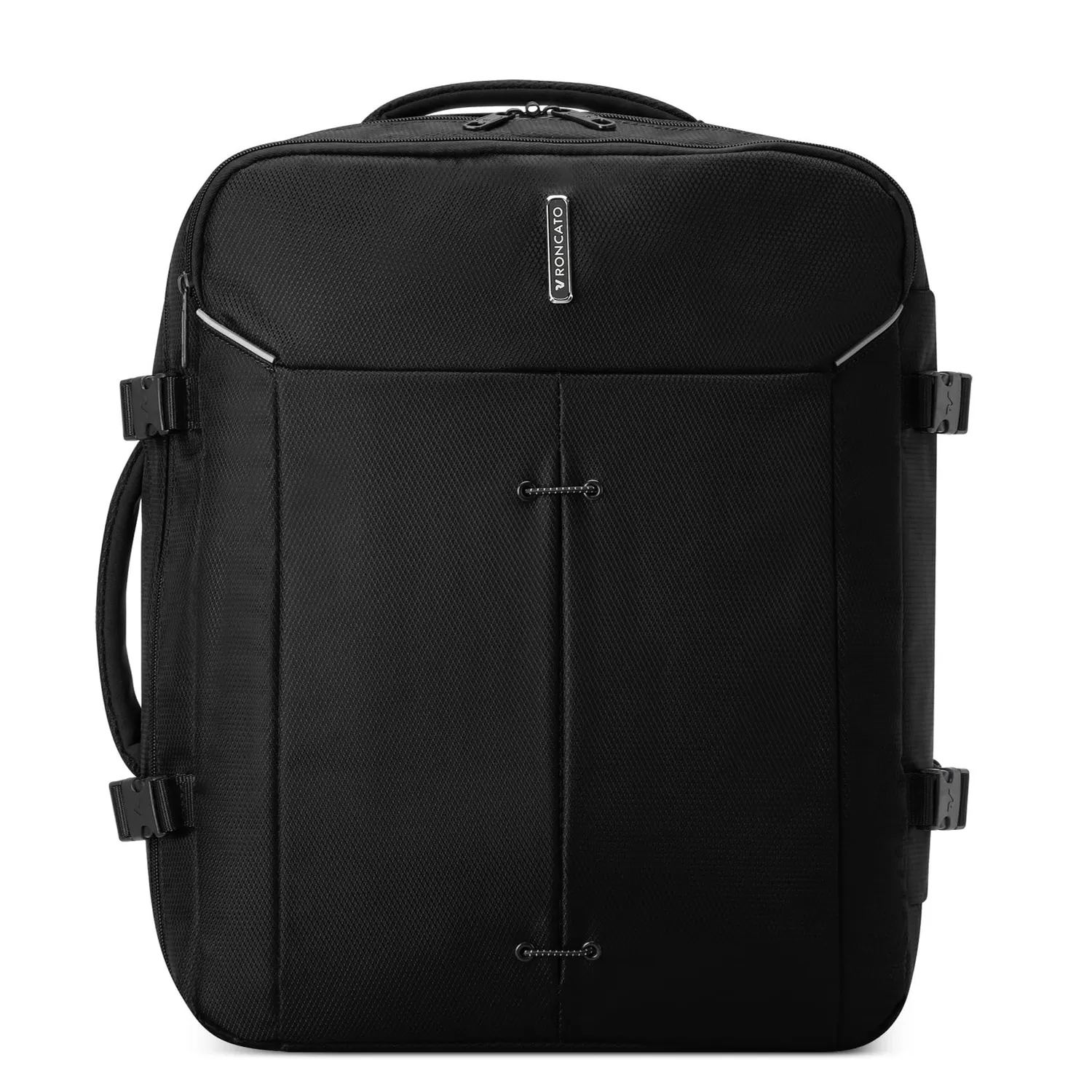 Roncato Ironik 2.0 zaino 55x40x20 nero 42 L bagaglio a mano