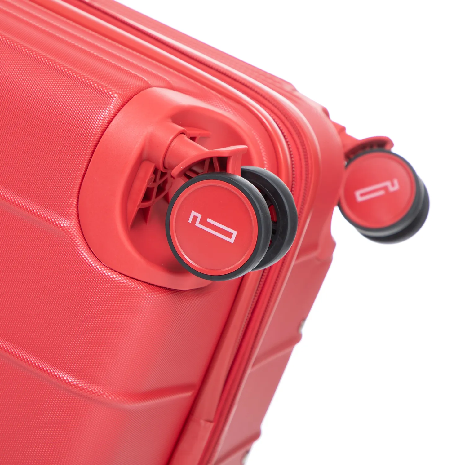 CELIMS Premium Trunk L valigia rigida 65 cm rossa TSA