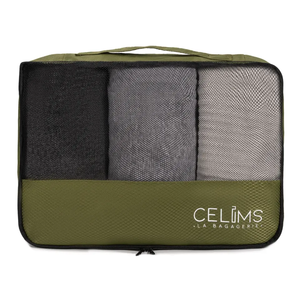 Celims Packing Cube organizer valigia verde 1 pezzo leggero